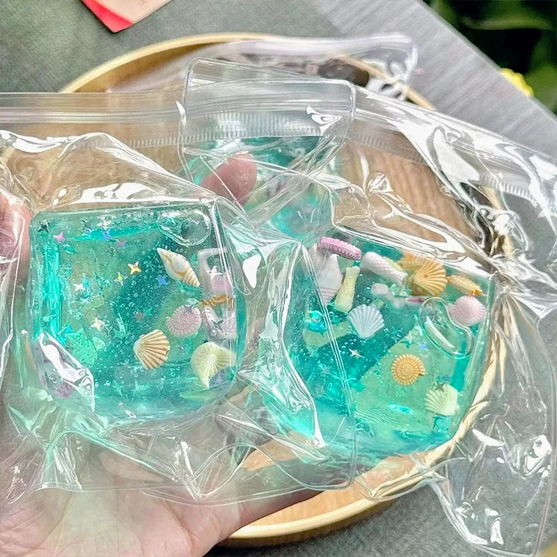 Ocean Shell Cube Stress Ball