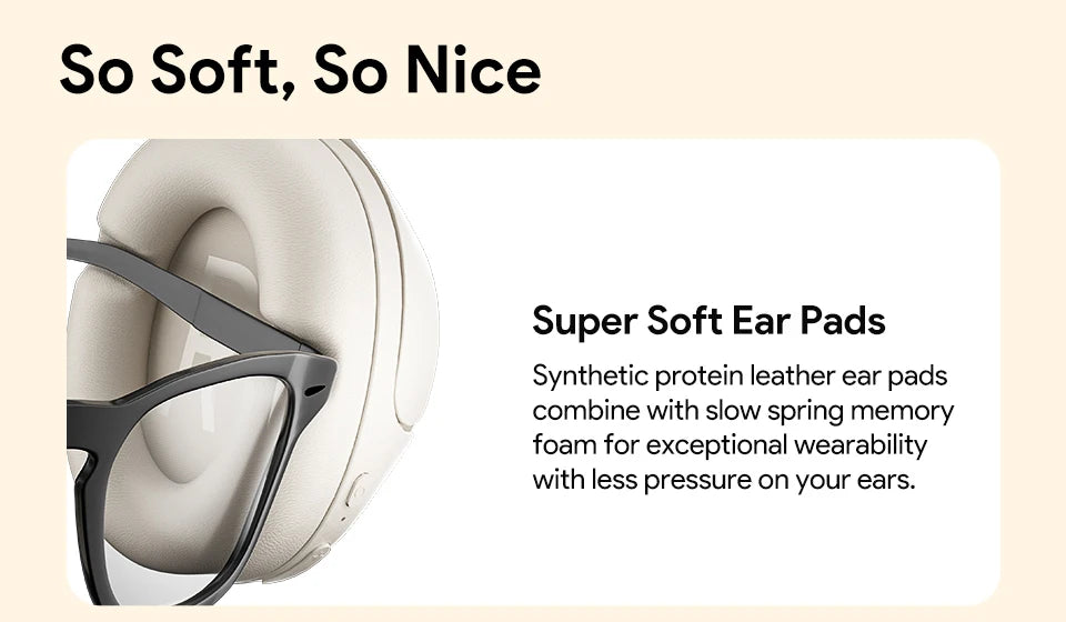 QCY H3 ANC Over-Ear Wireless Headphones