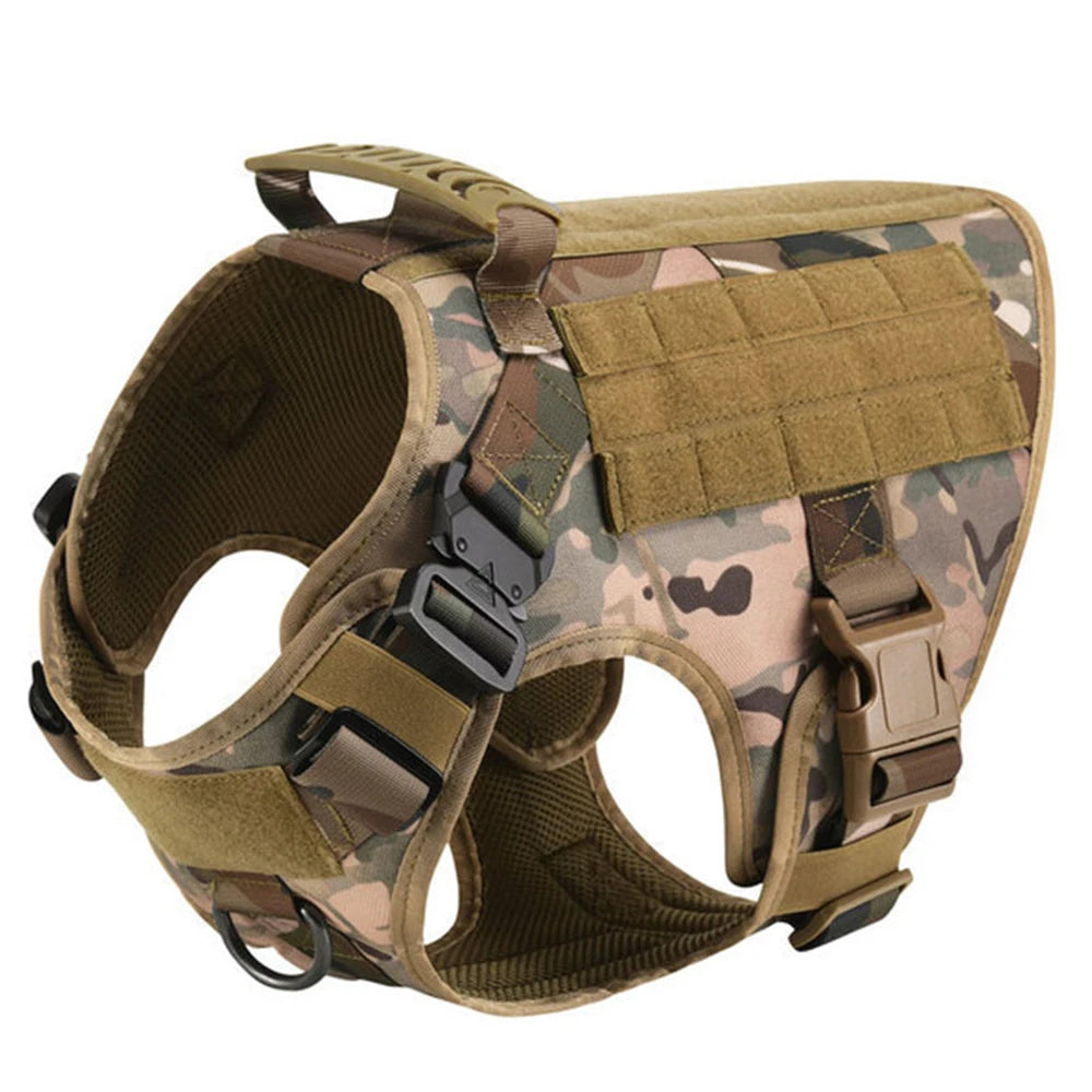 Dog Harness and Leash Set with Collar, Training and Walking Vest for Medium and Large Dogs