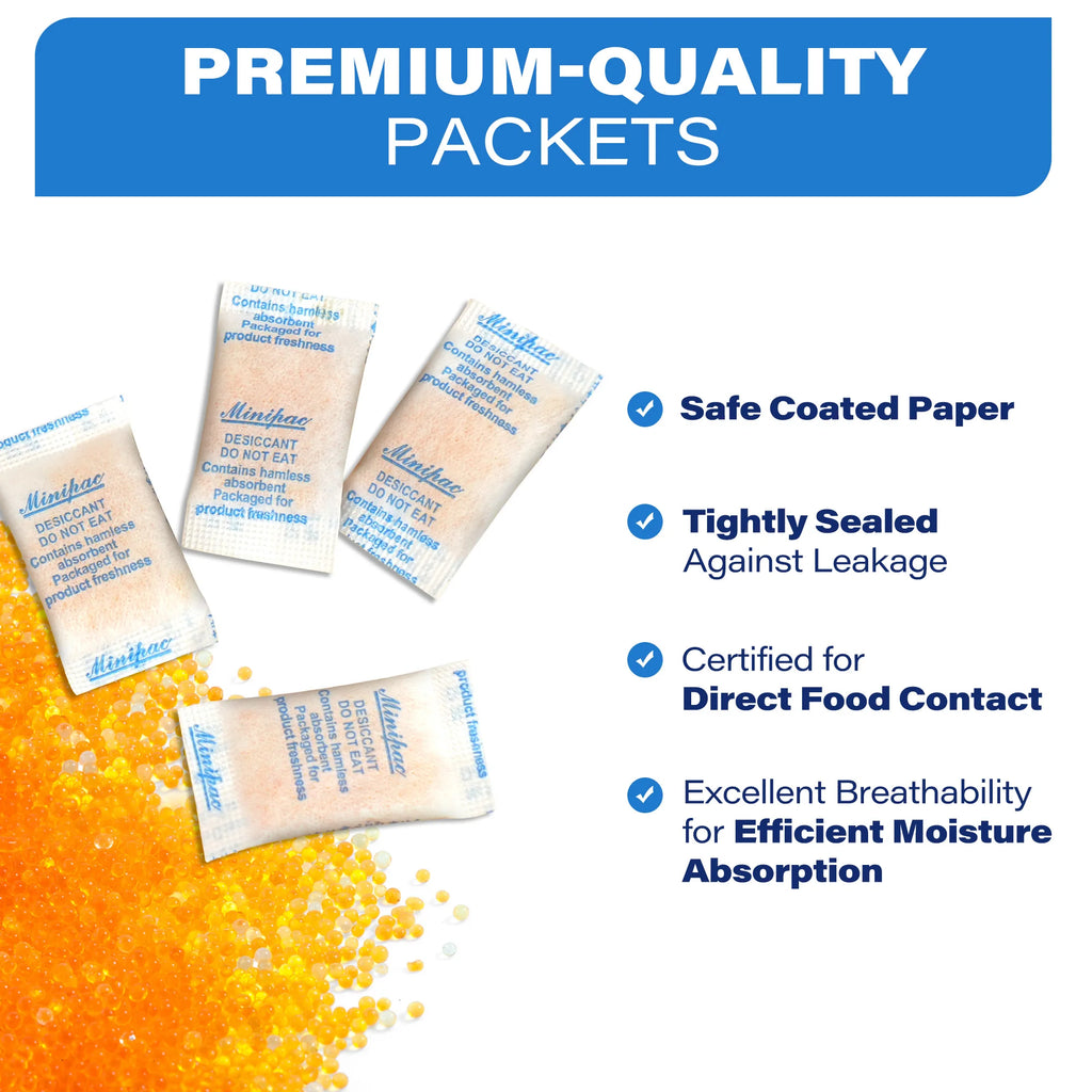 0.5 Gram Pack of 300 Reusable Silica Gel Beads Moisture Absorber Electronic Product Desiccant Dehumidifier Absorber Bag