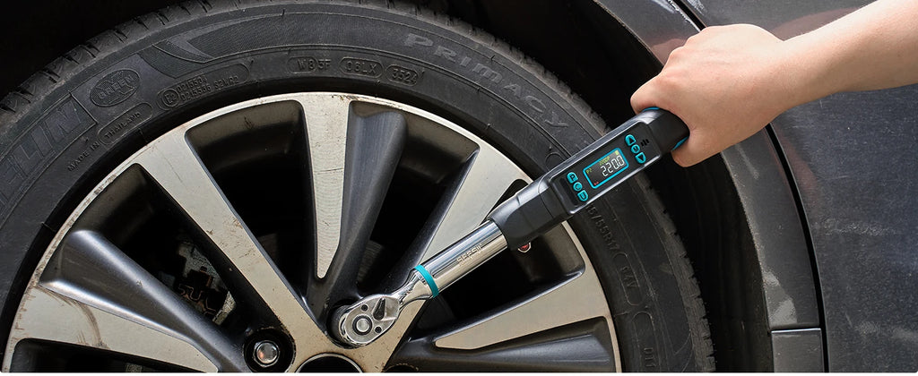 SEESII Digital Torque Wrench Kit D2 Lite Pro-3/8" 220N.m Blue & DH340-1/2" 340N.m Red ±2% High Precision Professional Bicycle Automotive Tool with LED Alarm for Precision Measureme