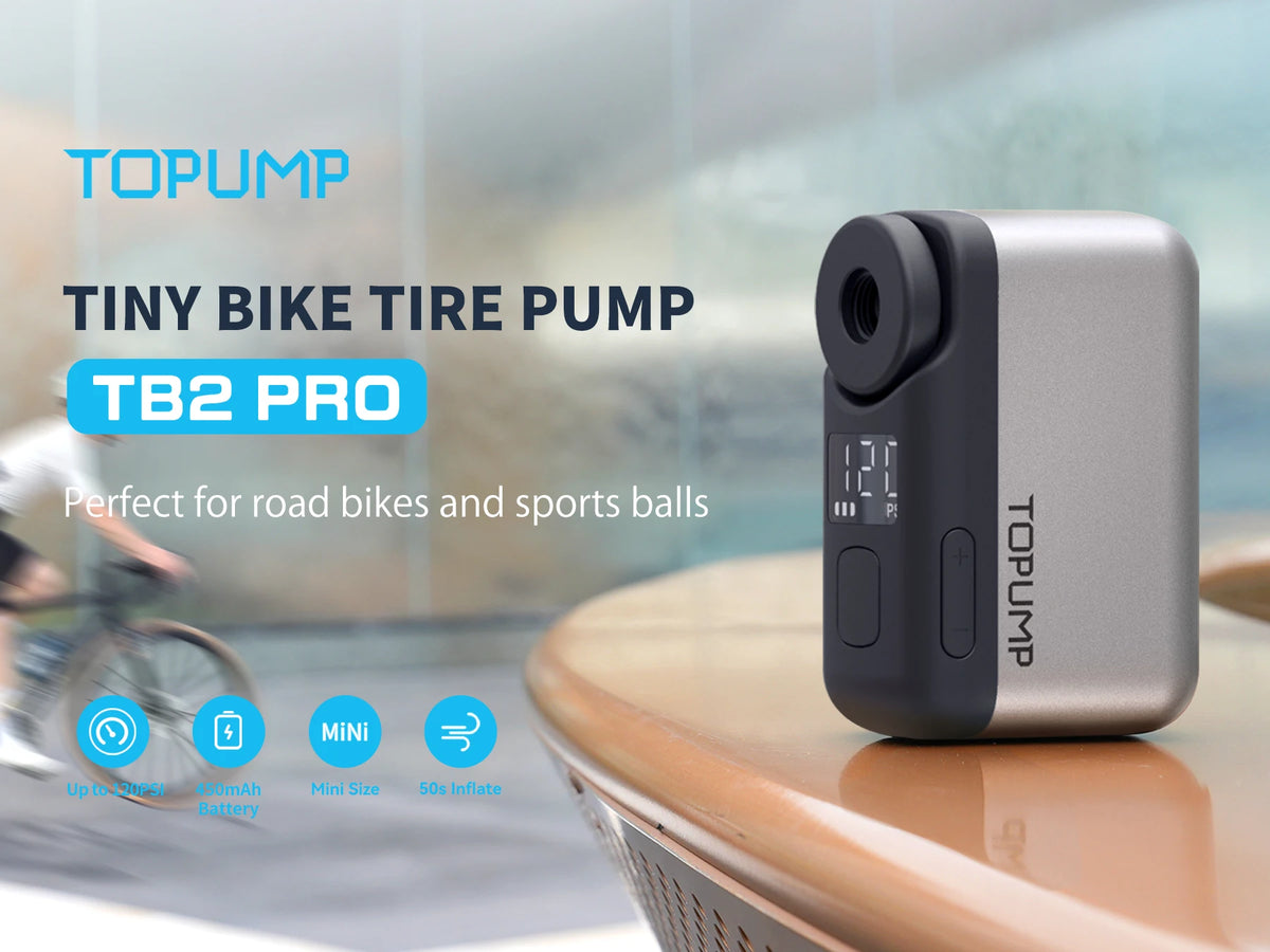 AS100 Electric Mini Bicycle Pupmp 100PSI Portable Bike Air Pump Presta Schrader Cycling Bicycle Accessories Pocket SE