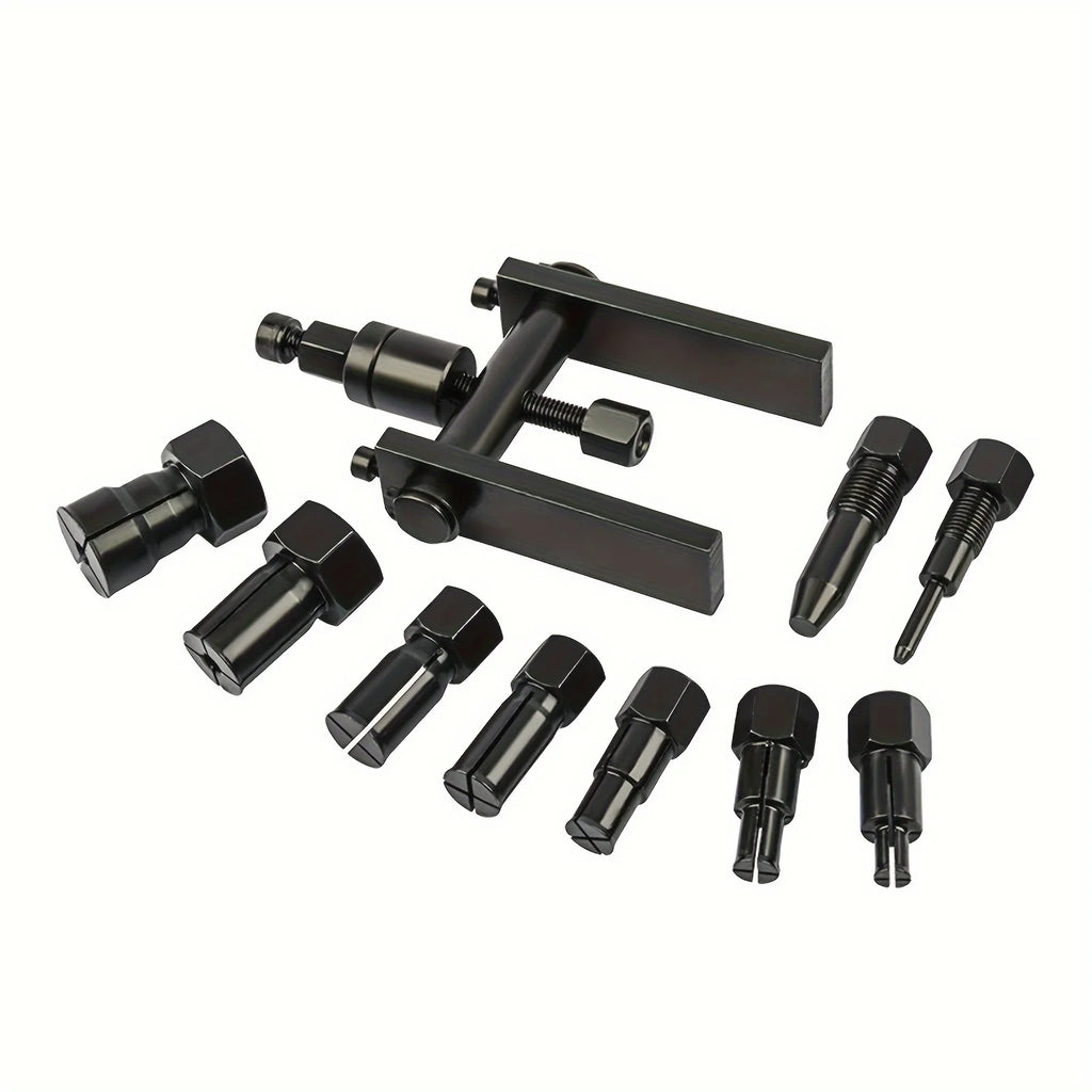 10pcs Practical Bearing Puller Motorcycle Bearing Removal Tool Puller with Box
