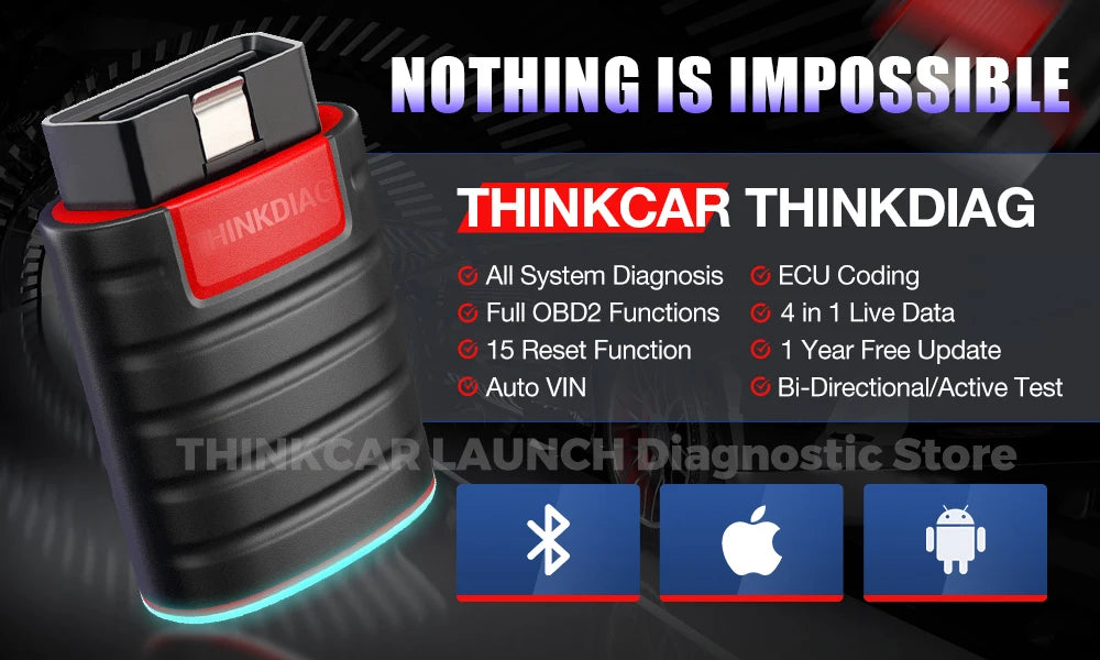 THINKCAR ThinkDiag 2 OBD2 Diagnostic Tool