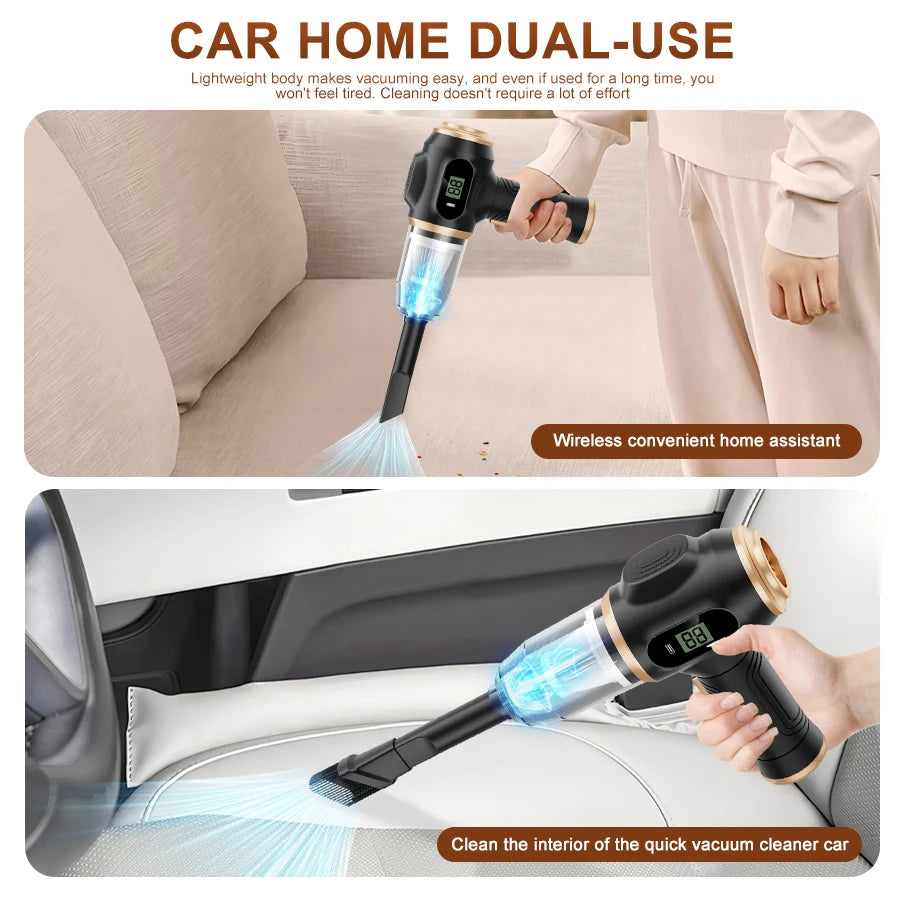 Cordless Handheld Vacuum Cleaner, Strong Suction for Dust, Debris and Pet Hair
