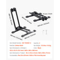 SucceBuy Bike Racks 1/2 Pcs Fits 20-29 In Mountain&Road Bikes Alloy Steel Rust-Resistant Bicycle Stand for Entryway Garage