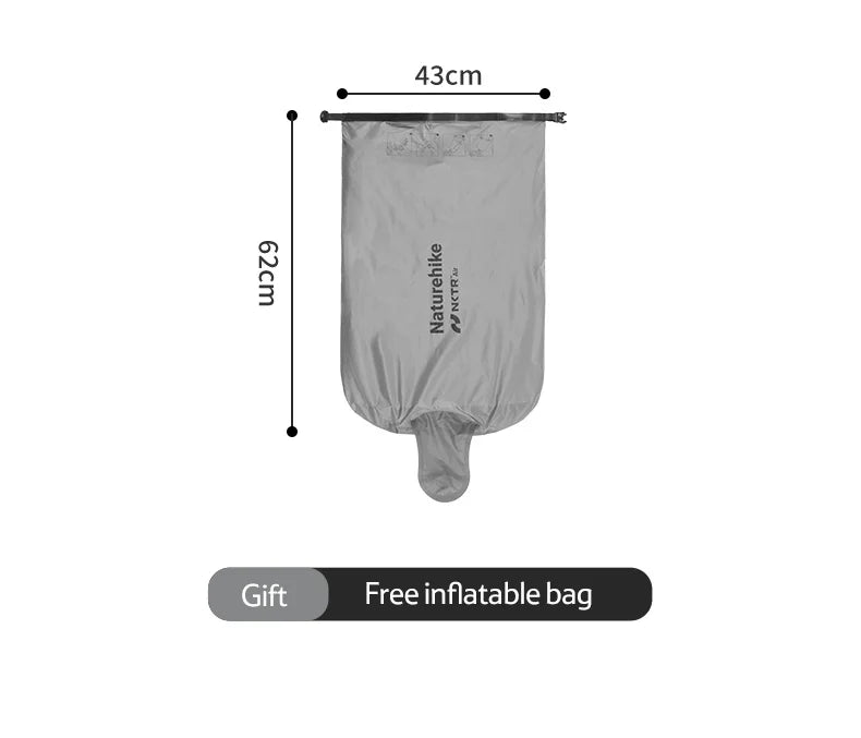 Naturehike Inflatable Mat Ultralight 5.8 High R Value Warm Sleeping Pad Portable Outdoor Camping Tent Single Moisture-proof Mats