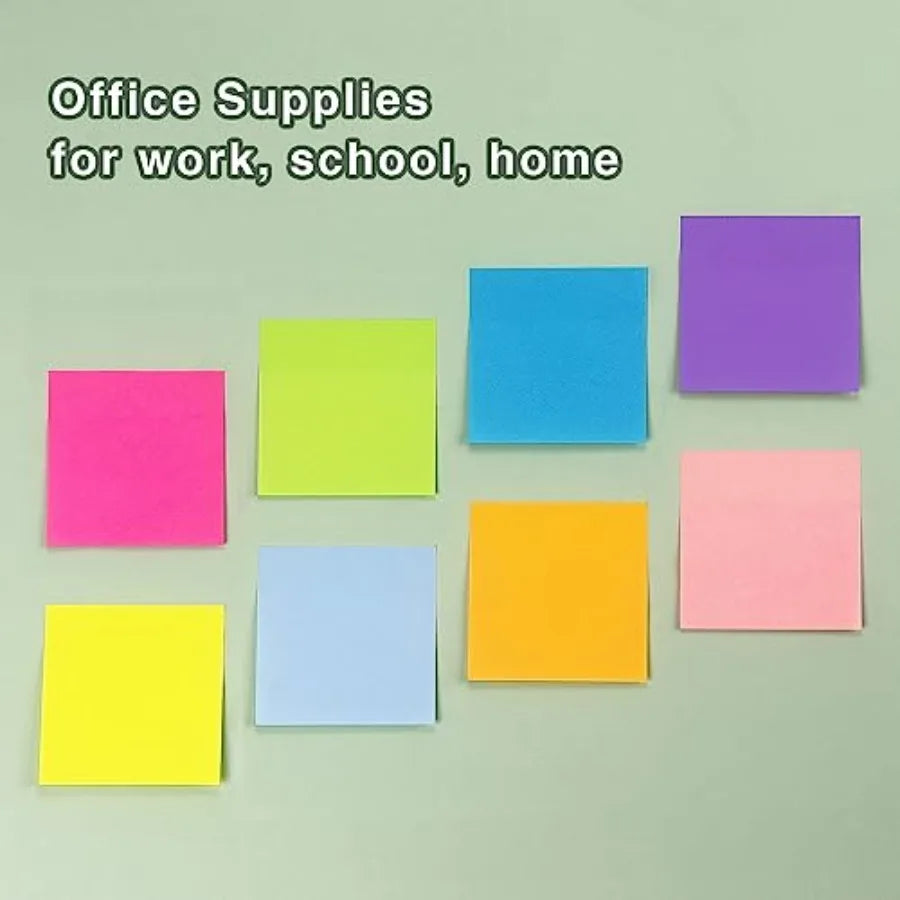 Sticky Notes 3x3, 8 Pads
