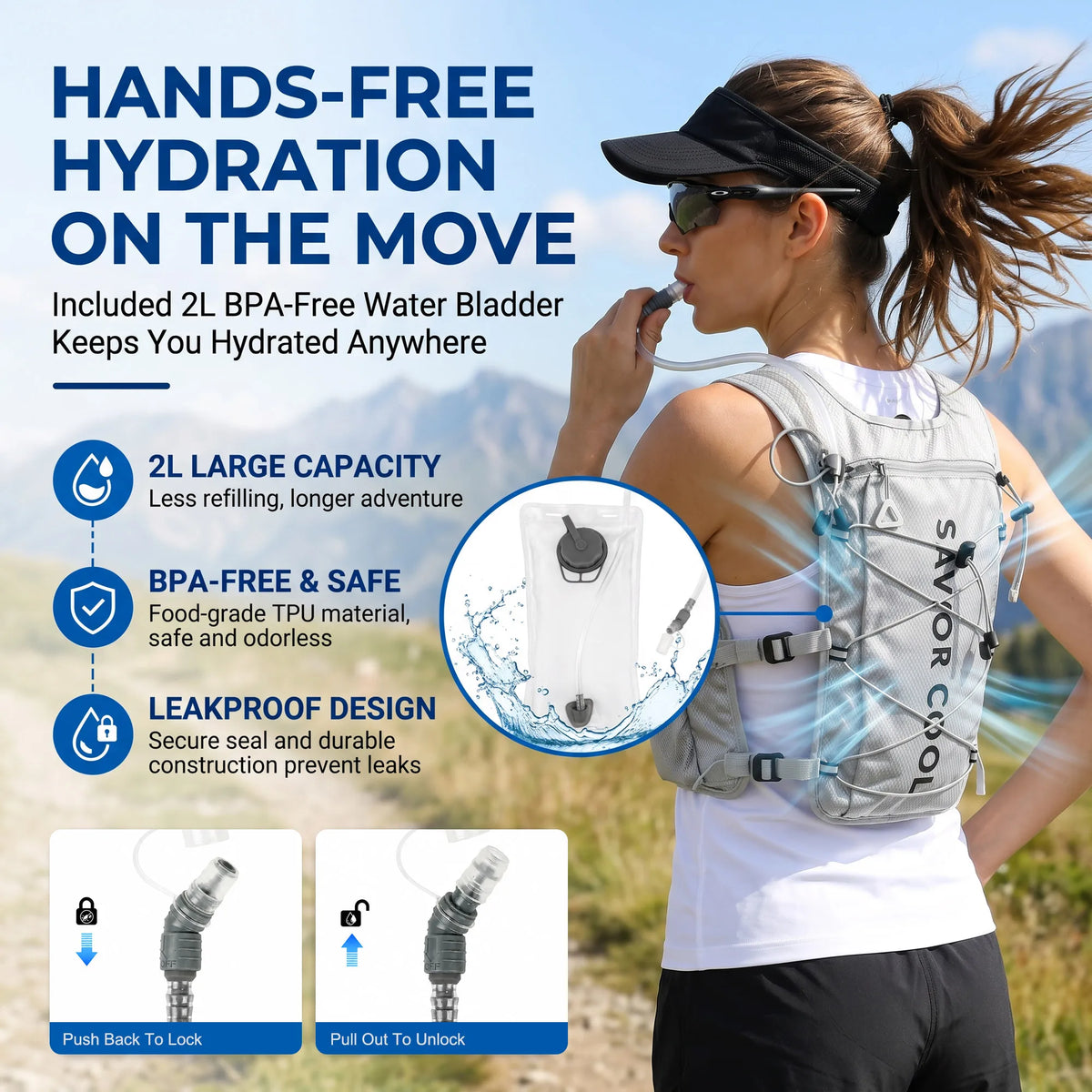 Savior Tactical Cooling Vest Refrigeration AC Suit with Constant Temperature Technology And Water Bladder for Summer Heat Relief