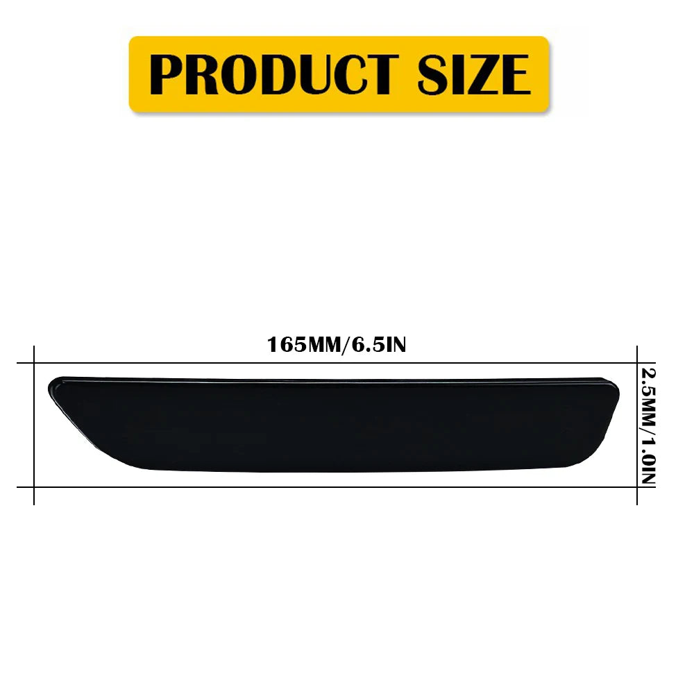 4/2Pcs LED Turn Signal Front Rear Bumper Side Marker Lights For Ford Mustang GT Shelby GT500 Boss 302 2010 2011 2012 2013 2014