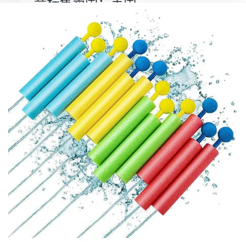 Mini Pull Back Water Gun for Kids - Summer Outdoor Beach Squirt Toy, High Capacity Water Cannon for Pool Party, Fun Splash Play Activity for Boys Girls, Summer Gift