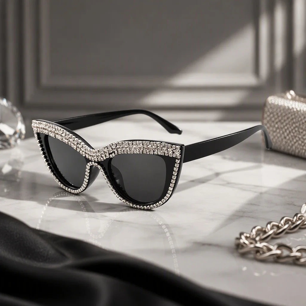 Vintage Cat Eye Sunglasses for Women and Men, Retro Fashion Shades UV400