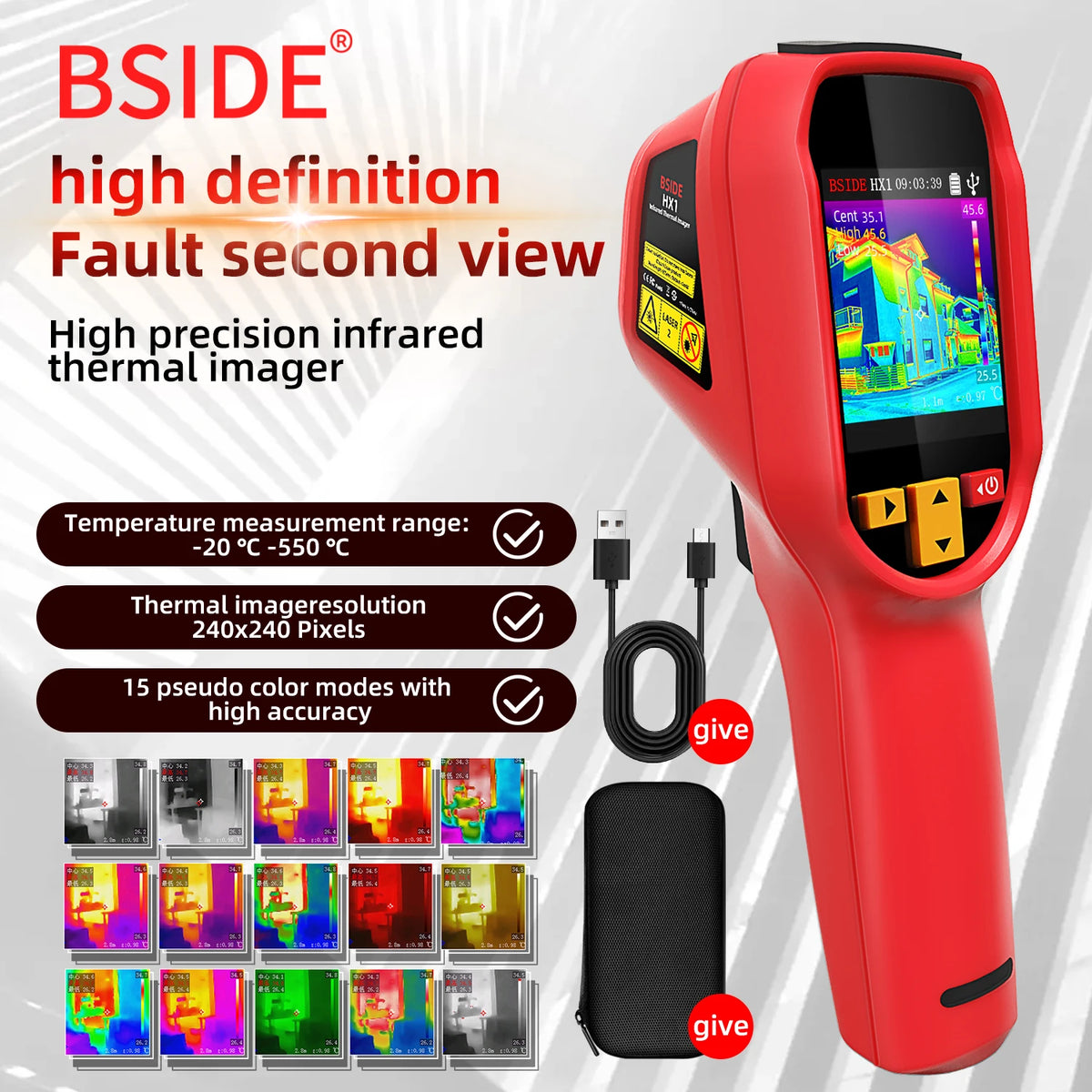BSIDE Handheld Thermal Imaging Camera 240x240