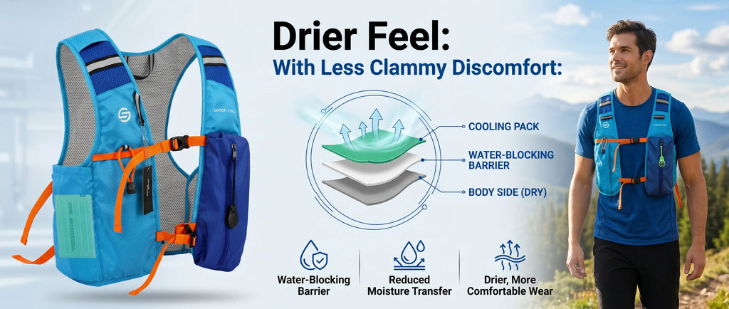 Savior Tactical Cooling Vest Refrigeration AC Suit with Constant Temperature Technology And Water Bladder for Summer Heat Relief
