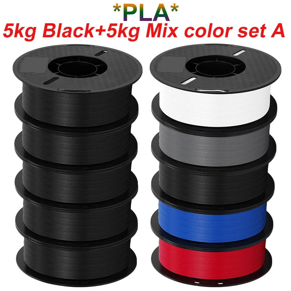 KINGROON PLA & PETG Filament Bundle, 10kg