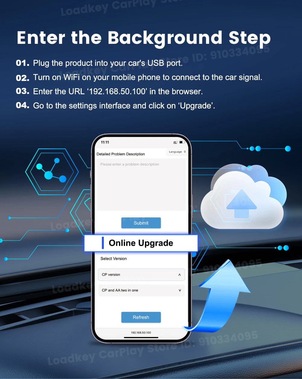 New CarlinKit Mini Ultra3 Wireless CarPlay Adapter Android Auto Wireless Dongle 2-In-1 Wireless Adapter Auto Connect 5.8G Wifi