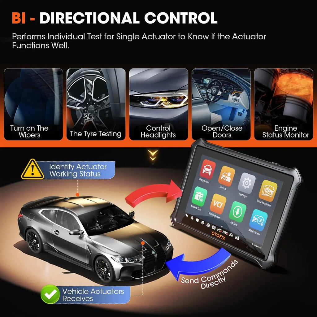 OTOFIX D1 Lite Bluetooth Bi-Directional OBD2 Scanner