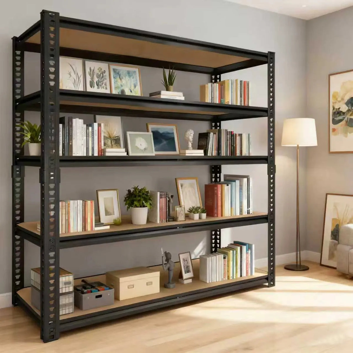 3050 lb Heavy-Duty Metal Garage Shelving, 40" Wide