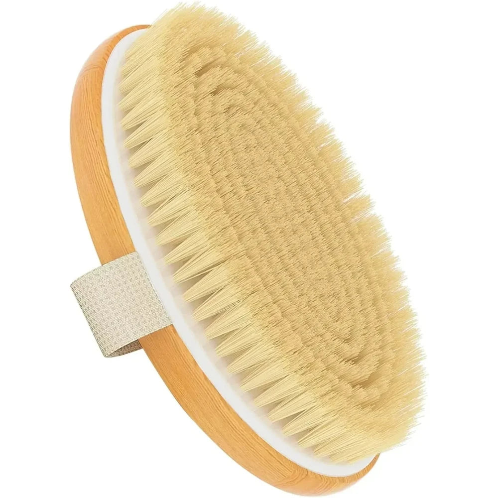 Natural Bristle Dry Body Brush