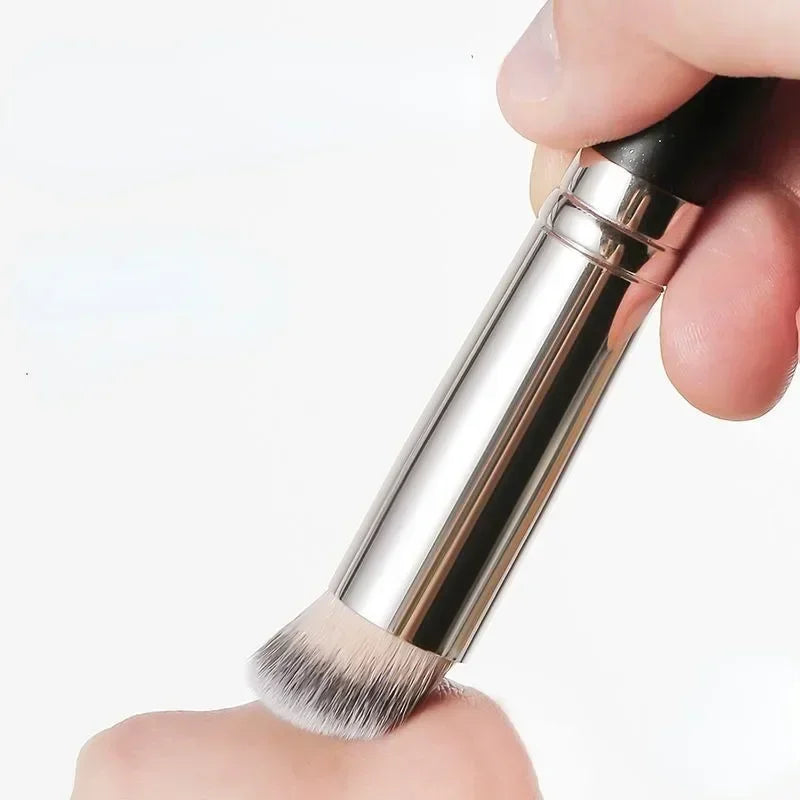 Foundation and Concealer Brush, Dense Contour and Blusher Brush for Under Eye Blending