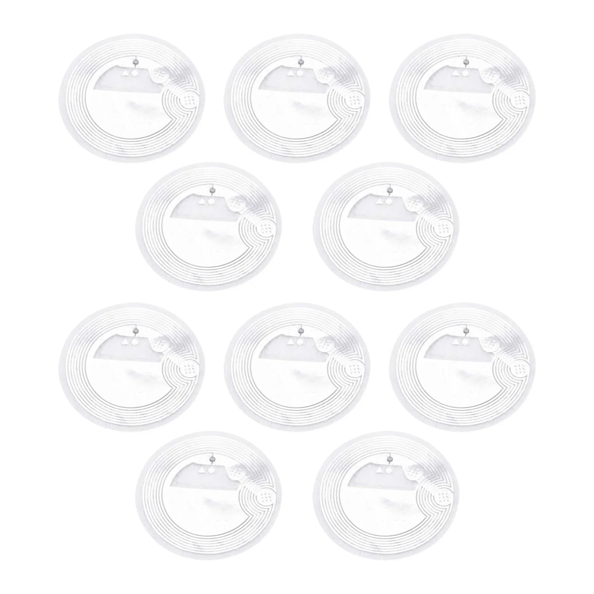 NFC NTAG213 Sticker Tags, 100 Pack