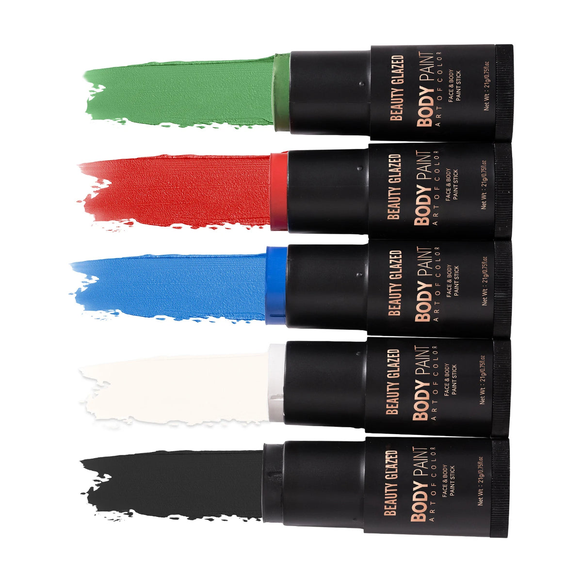 1pc Face Paint Crayon Vibrant Color Neon Body Paint,Stunning Makeup Painting Face Body Paint Glow Stick Halloween Party Supplies