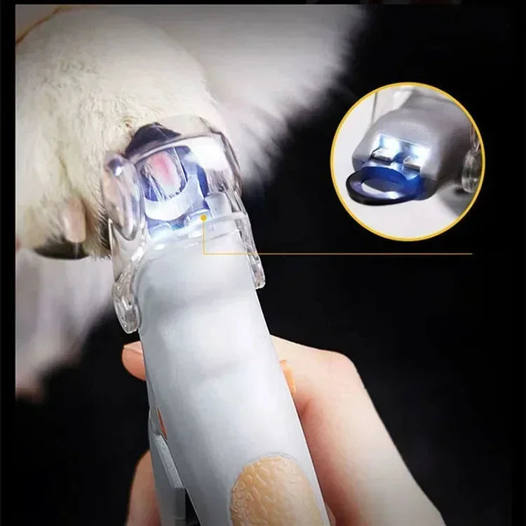 Professional Pet Nail Clipper Scissors with LED Light, Cat and Dog Nail Clippers, Claw Cutter Pet Supply