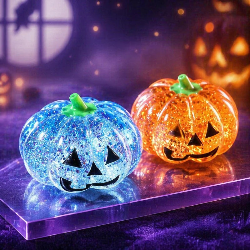 Halloween Pumpkin Squishy Toy, Slow Rising Stress Relief Ball for Party Favors