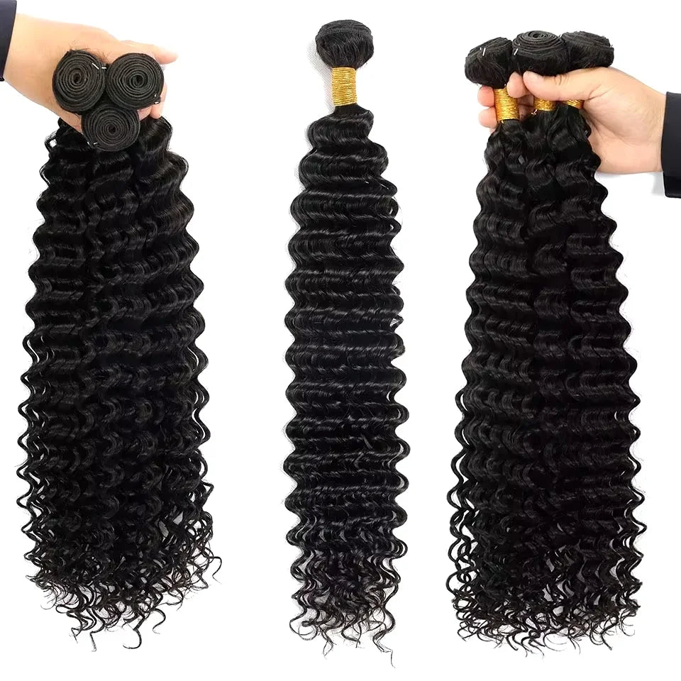 Burmese Curly Human Hair Bundles