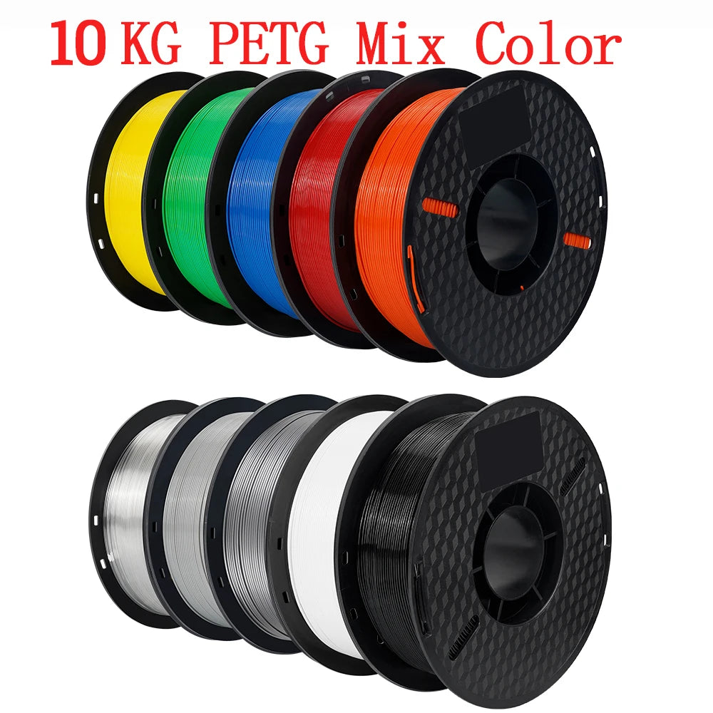 KINGROON PLA & PETG Filament Bundle, 10kg