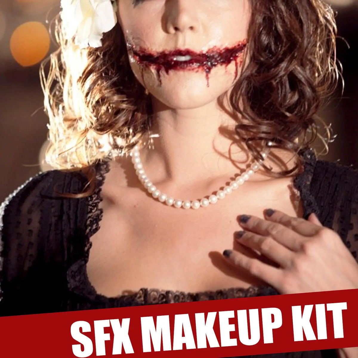 Halloween  Skin Wax Plasma Makeup Kit Scars Wax Special Effects Stage Fake Wound Skin Wax Fake Blood