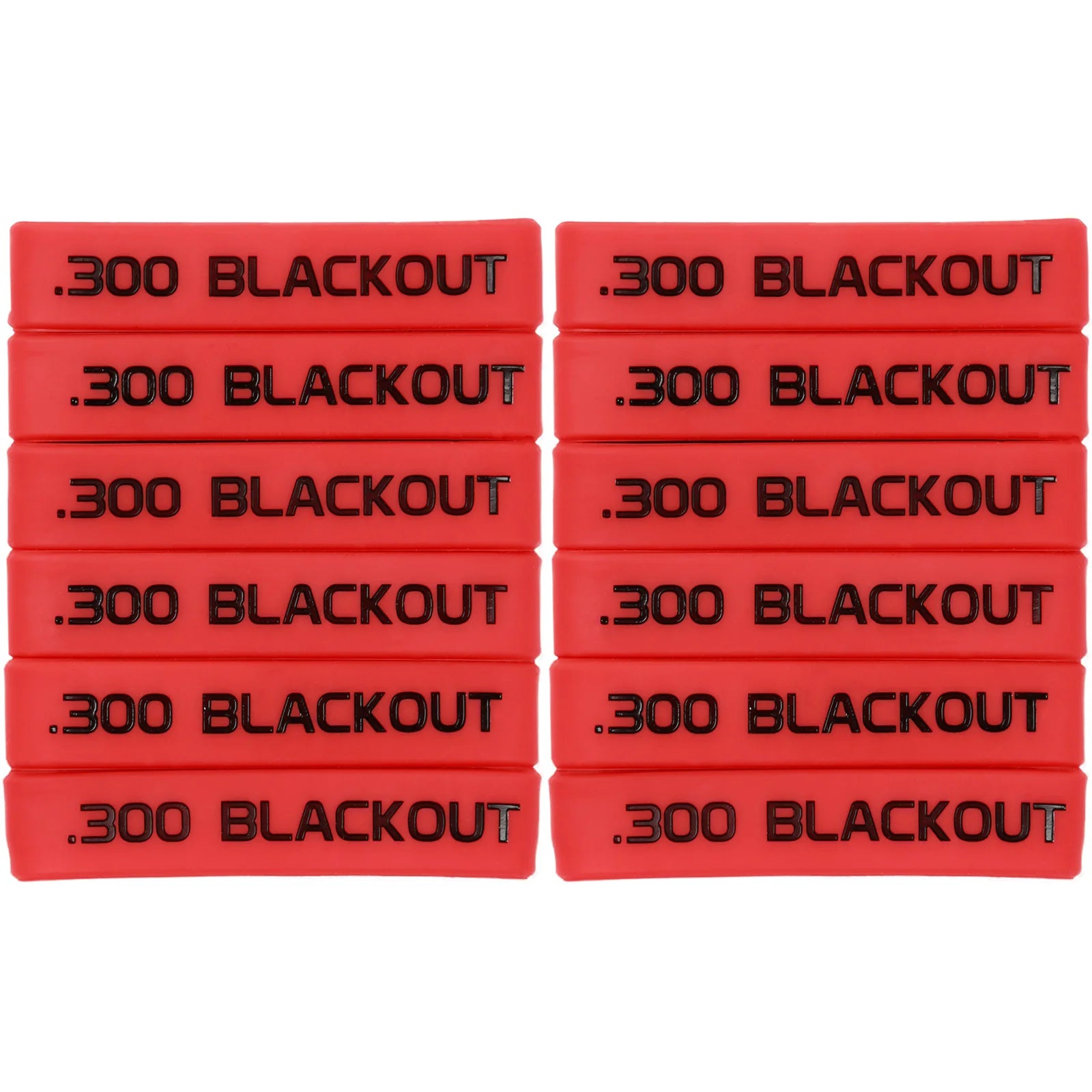 6/12 Pack Magazine Marking Band for 5.56 Nato 300 Blackout Magazine Marking Rubber Band Muti-Colors US Fast Shipping
