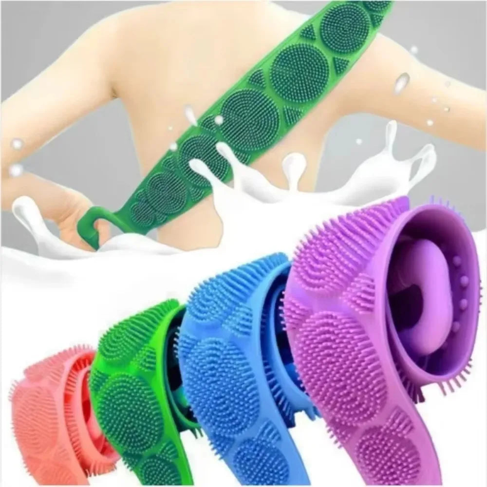 Silicone Back Scrubber Shower Brush