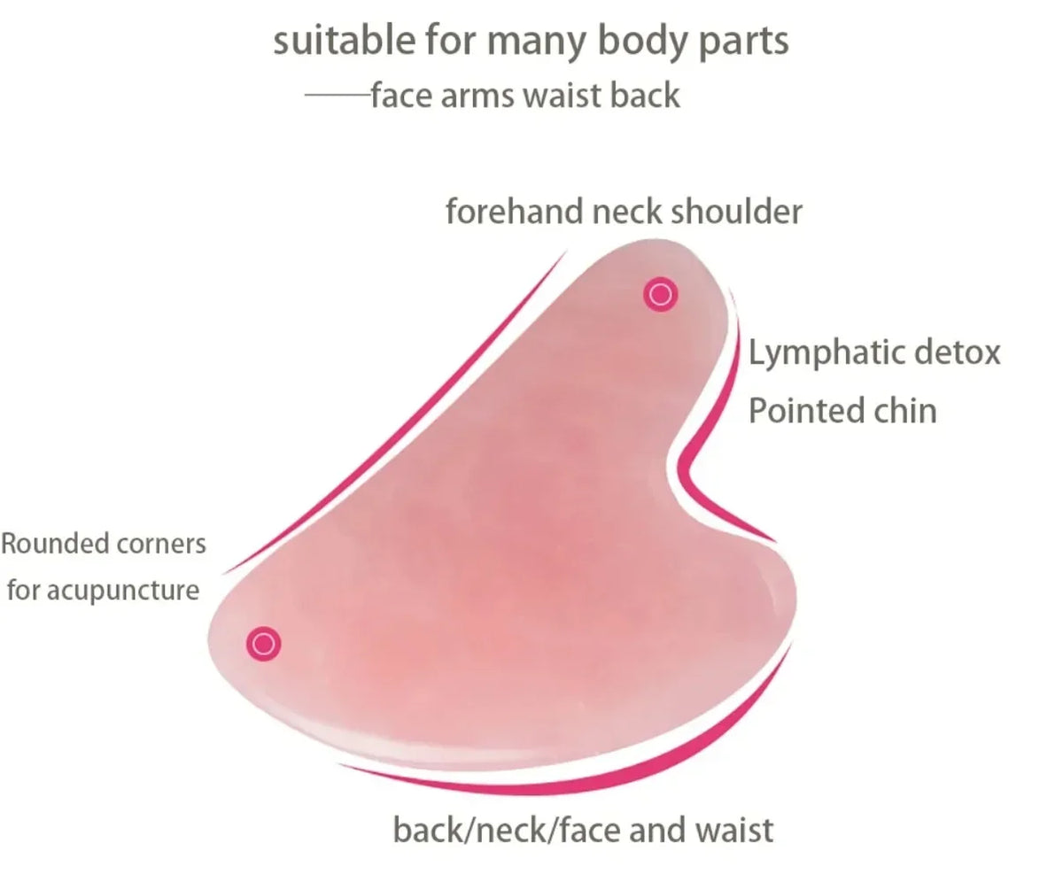 Natural Jade Gua Sha Facial Tool