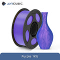 ANYCUBIC PLA Rainbow Silk Filament 1.75mm 3D Printer Printing Filament Christmas Toys 3D Printing Material For FDM 3D Printer
