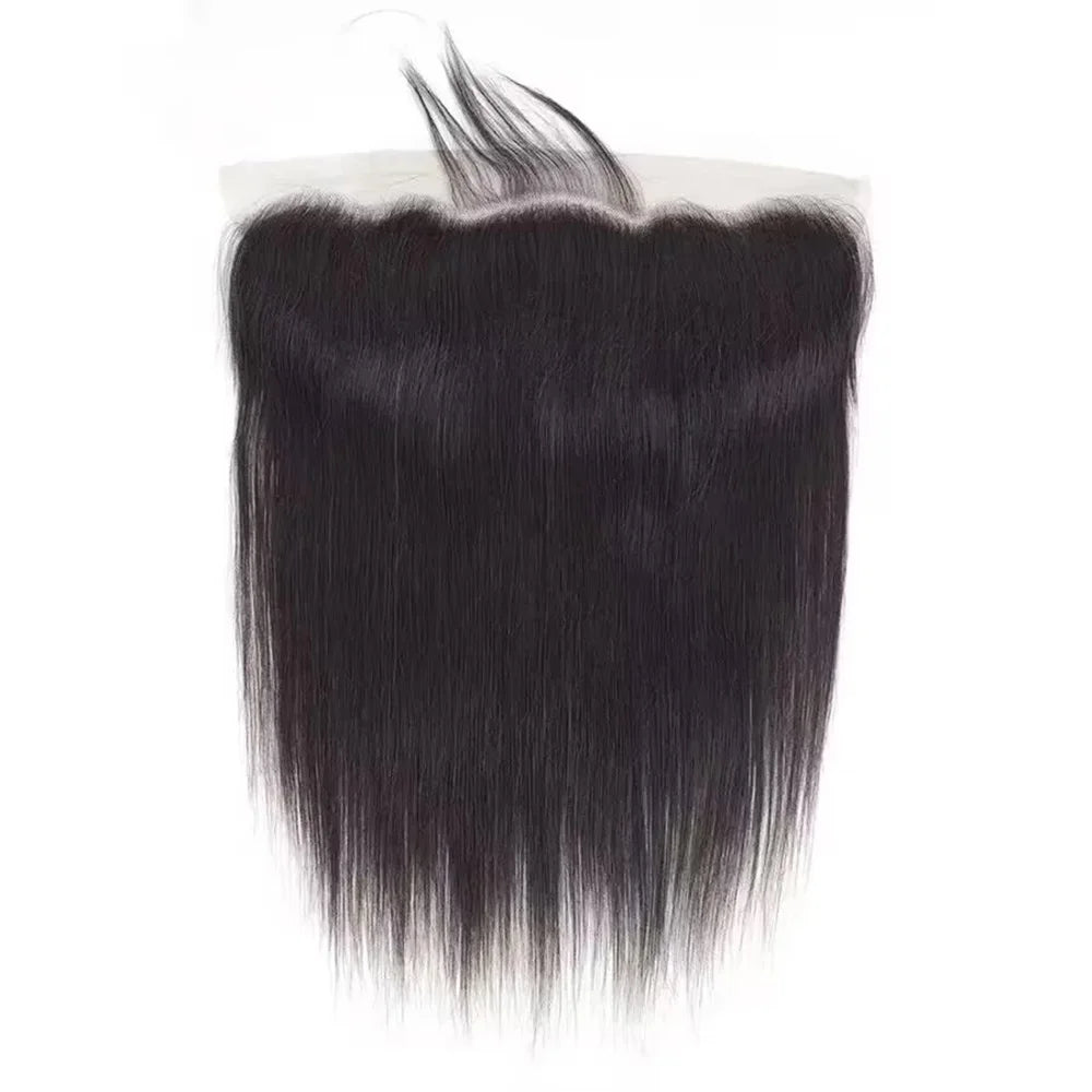 Straight HD Lace Frontal, Brazilian Human Hair