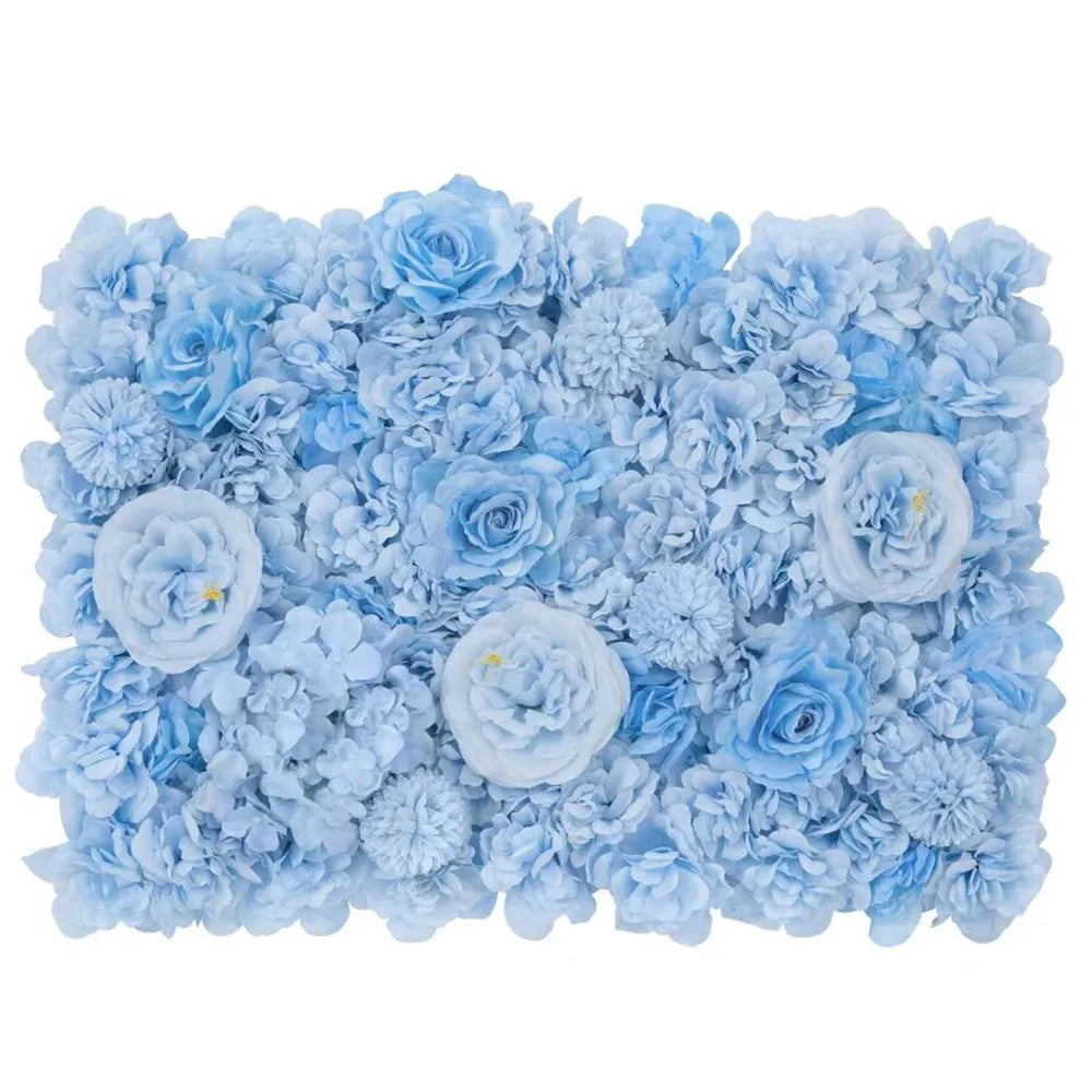 Wedding Decorative Flower Wall Artificial Silk Flowers Home Decoration Accessories Party Backdrop Photography Props Customized
