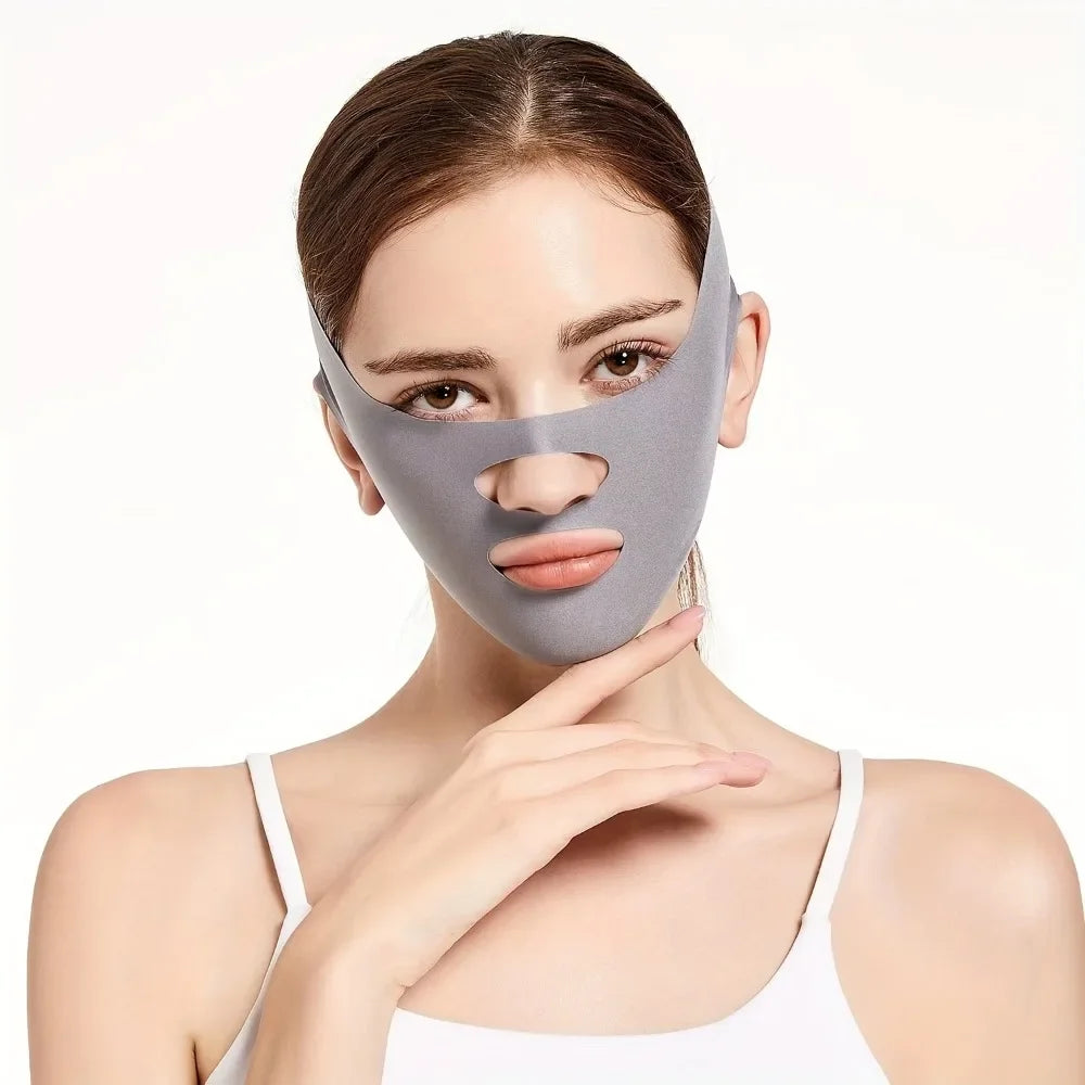 V Line Face Lifting Bandage Elastic Face Shaper for Jawline Double Chin Cheek Contour Support Women Facial Skin Care Tool