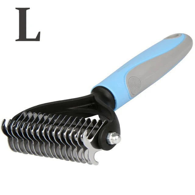 Professional Dog Grooming Brush, Pet Hair Remover Comb for Cats and Dogs