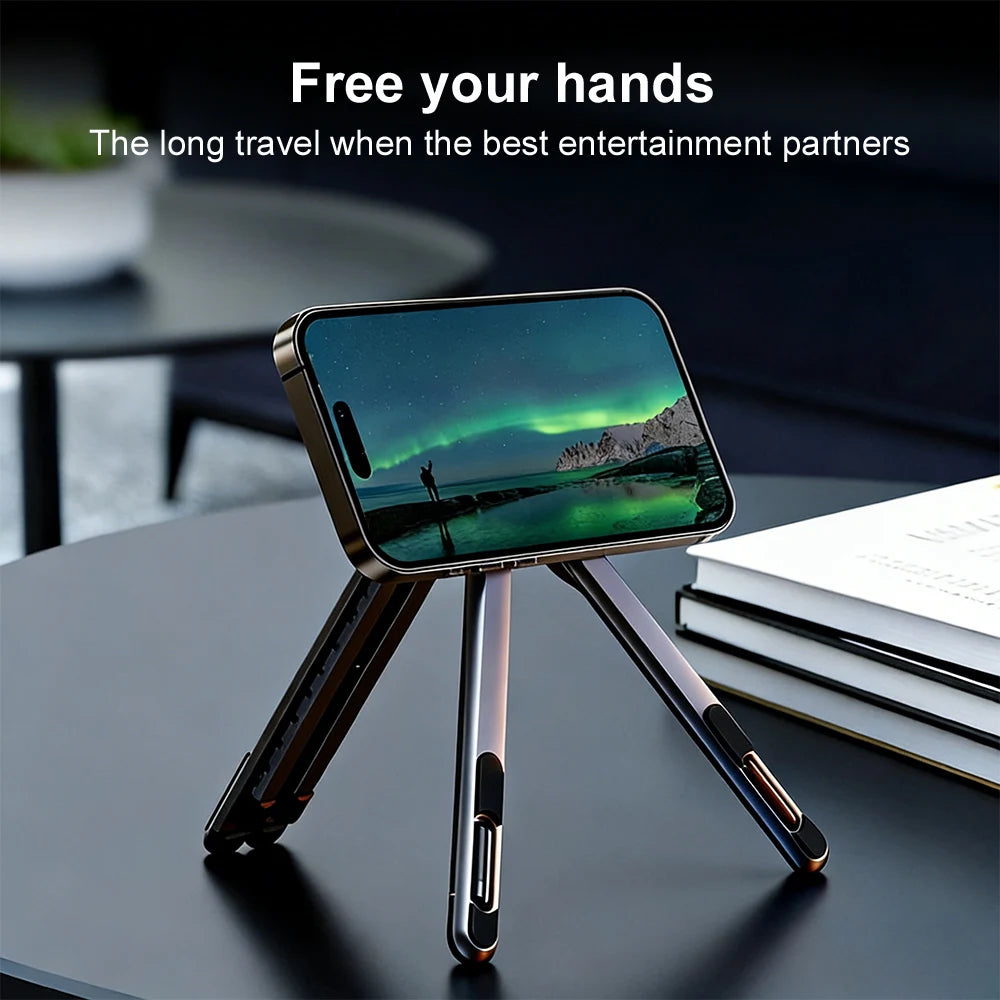 Magnetic Aluminum Laptop & Phone Stand