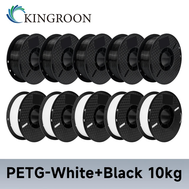 KINGROON PLA/ABS/PETG Filament Bundle, 10kg