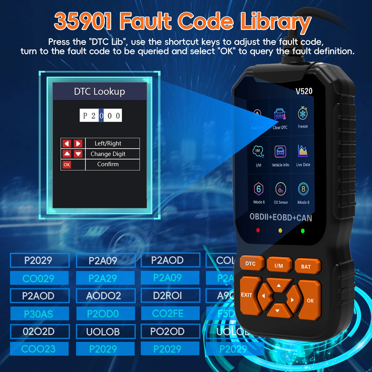 OBD2 Scanner Code Reader