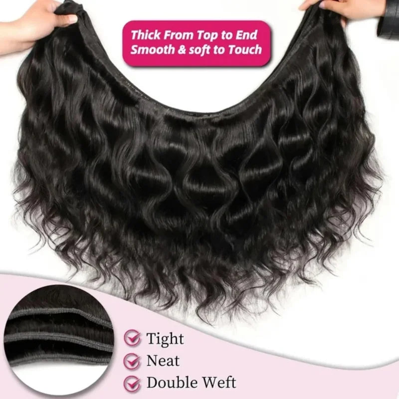 42" Body Wave Human Hair Bundles