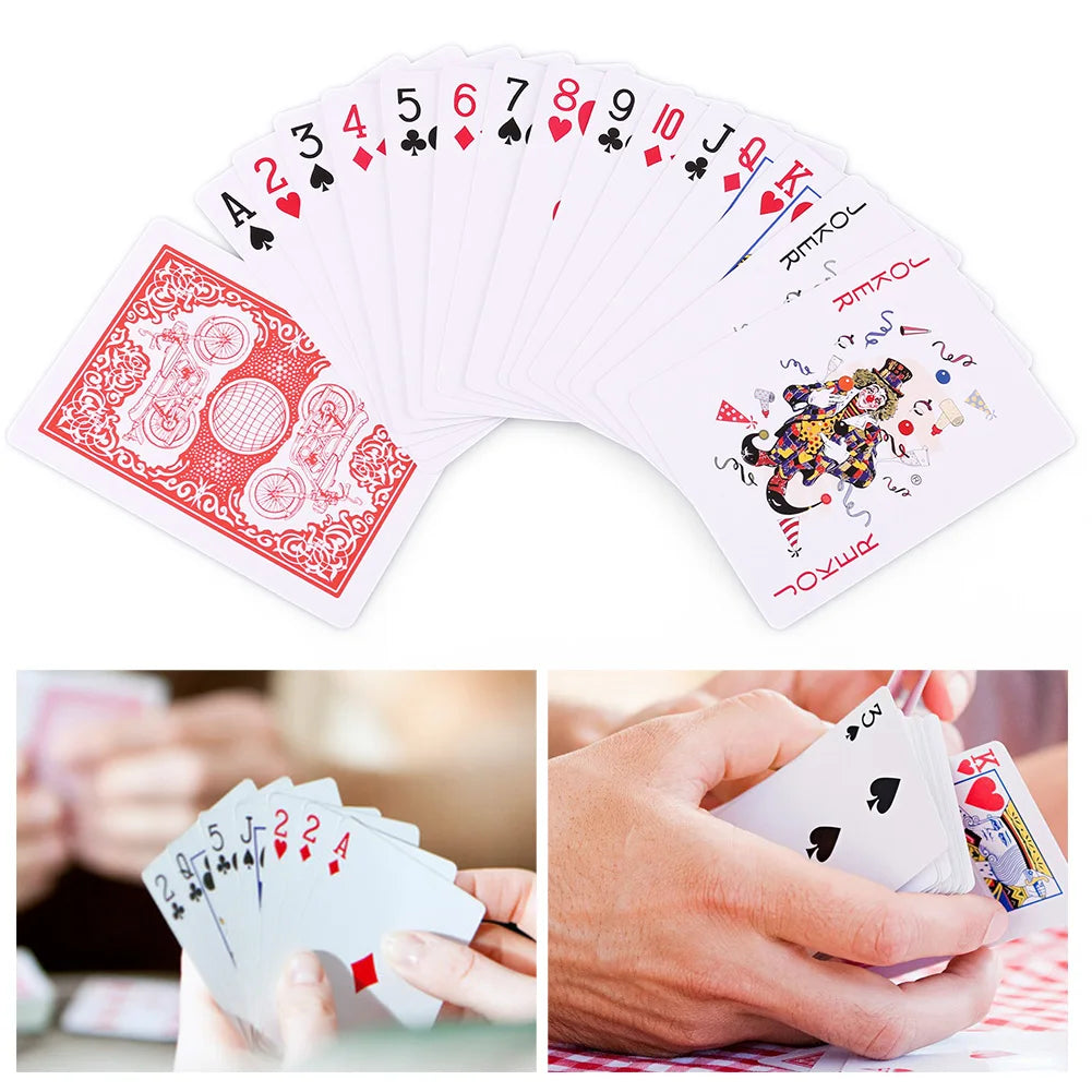 LotFancy Playing Cards, 12 Pack, Decks of Cards Bulk, Poker Size, Standard Index, for Blackjack, Euchre, Canasta Card Game, 6 Bl