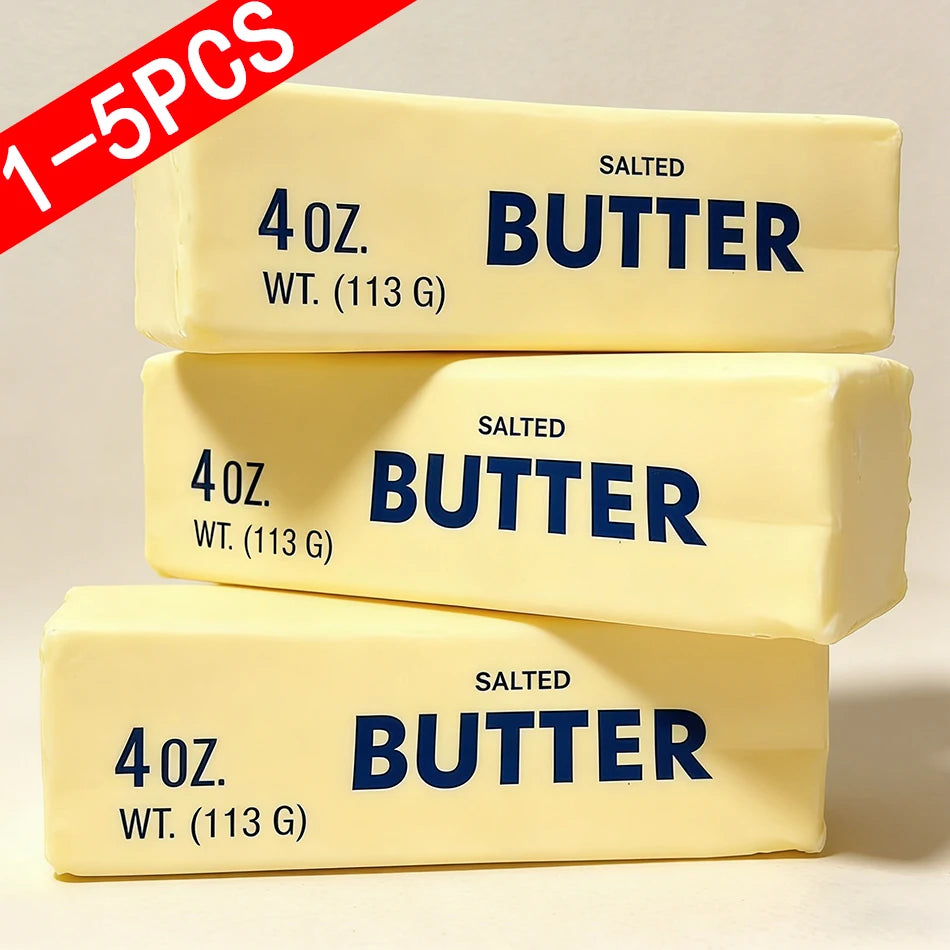 Butter Stick Squishy Toy, Slow Rising Squeeze Fidget for Stress Relief