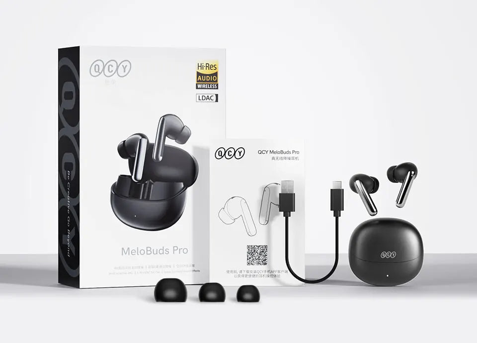 QCY MeloBuds Pro ANC Wireless Earbuds