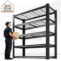 Nnovaroom 72" Adjustable Metal Shelving Unit