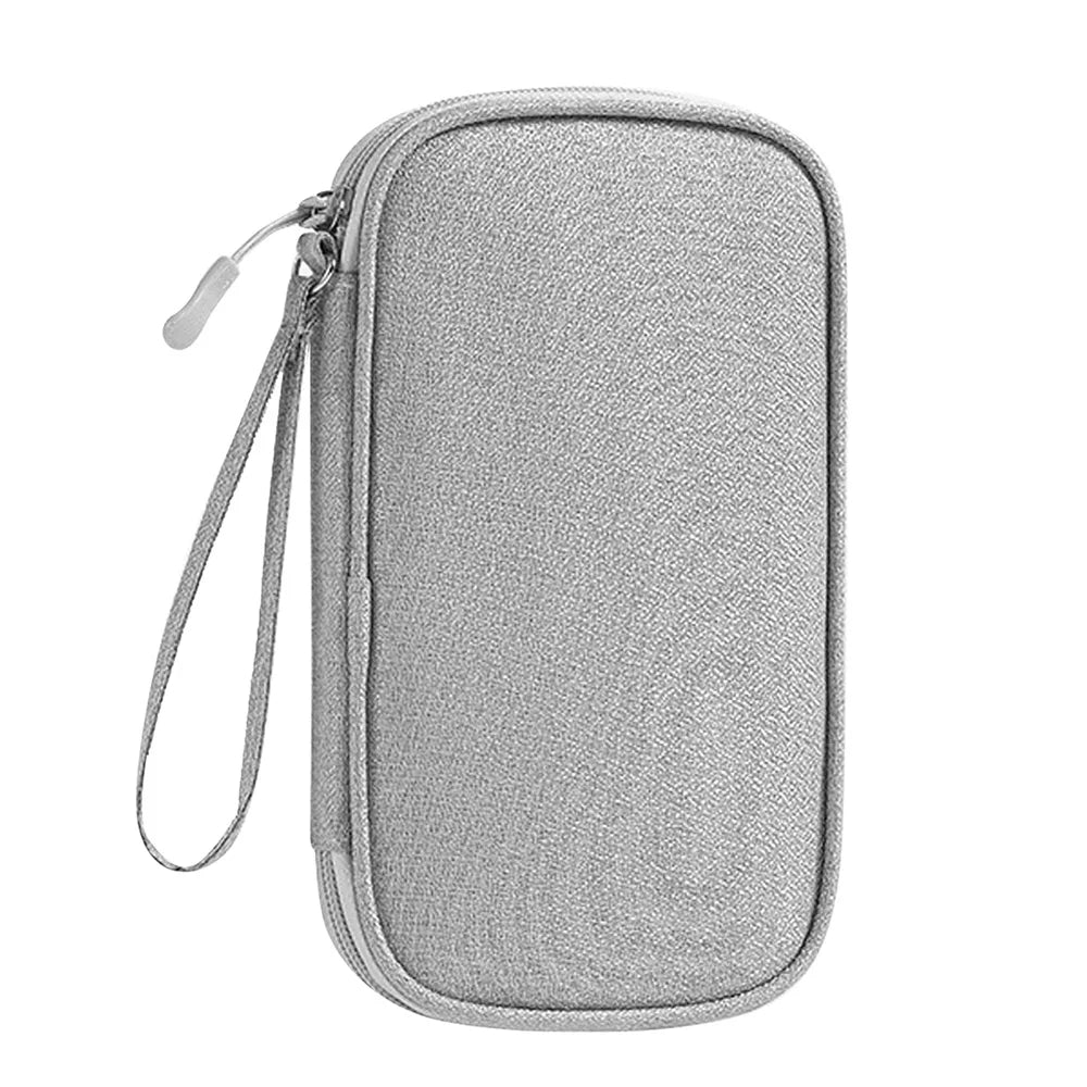 Data Cable Storage Bag Waterproof Portable Carry Case Storage Bag For Earphone USB Charger Cable Power Bank Travel Organizer Bag
