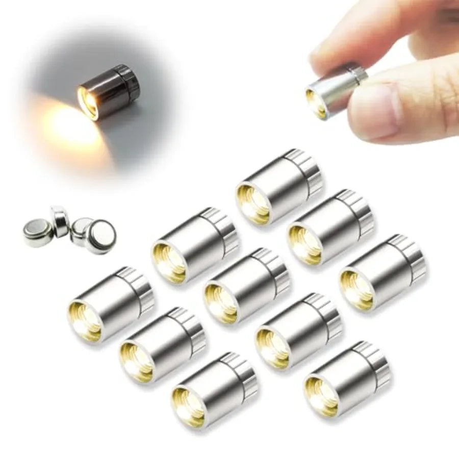 Miniature LED Lights for Crafts, 10 Pack