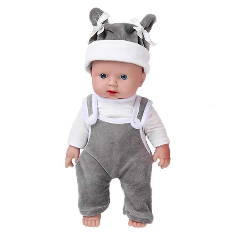 Full Silicone Reborn Baby Doll Kit, Realistic Lifelike Newborn Doll